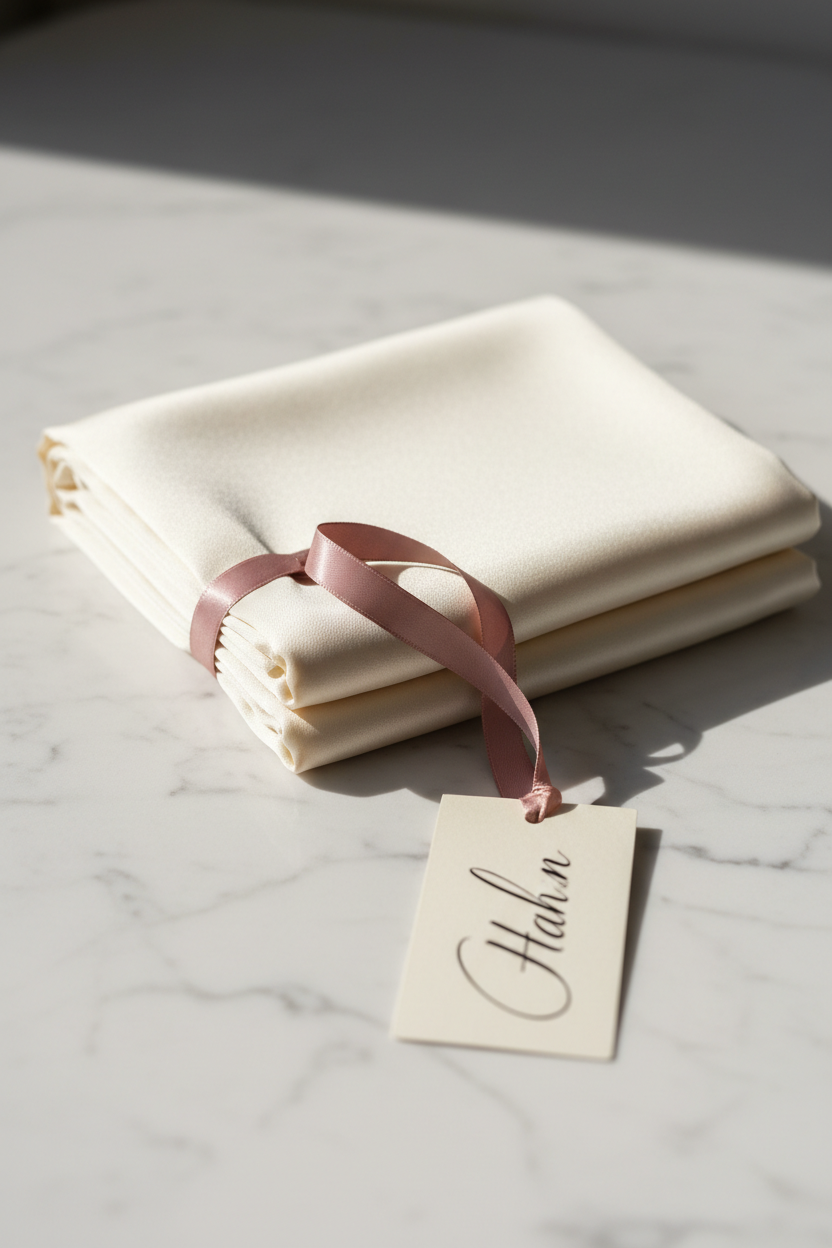 Ribbon around fold