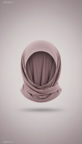 Cotton Underscarf in Dusty Mauve