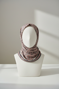 Cotton Modal Scarf Patterned on mannequin