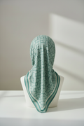 Seafoam Scarf Back