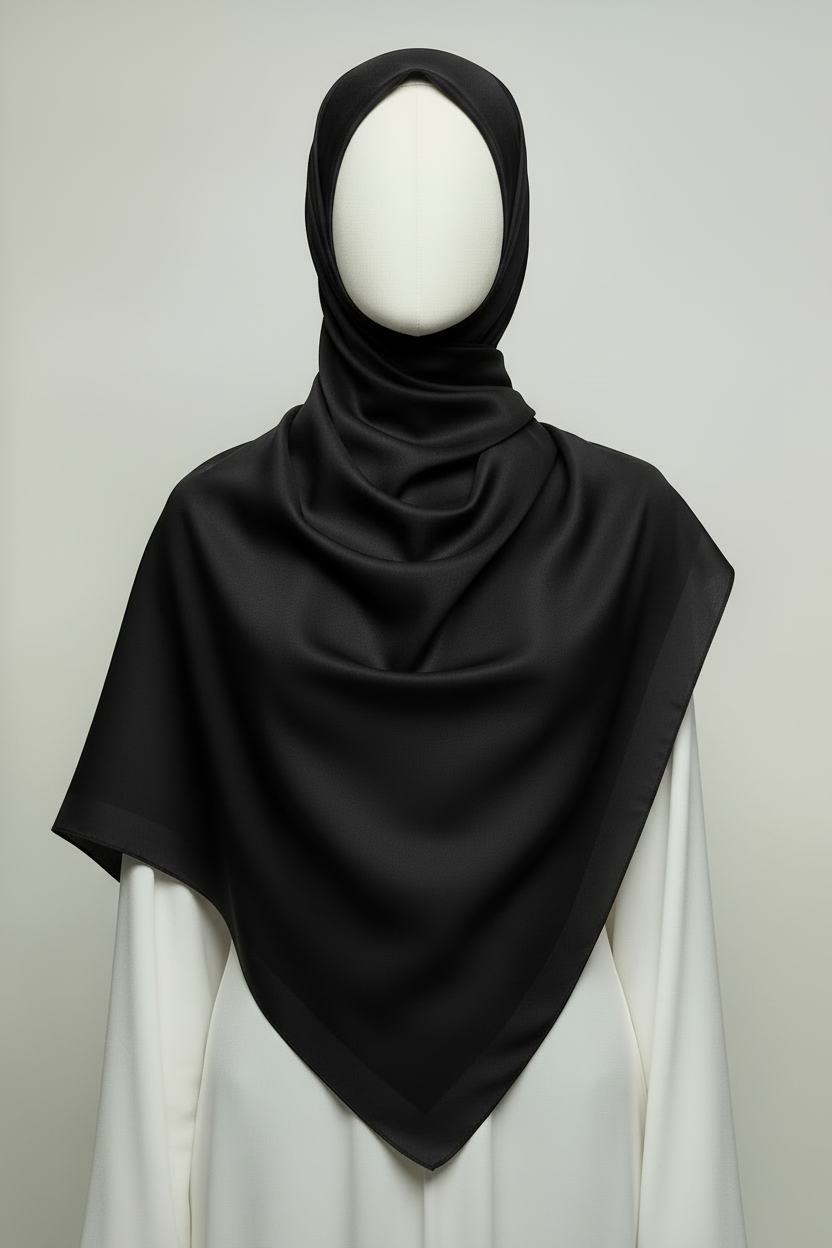 Semco Jersey Blend Hijab — Black